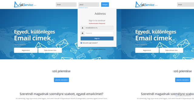 Security scan screenshot of https://aalynabeea.com/superjumbo/index.html#email@address.hu