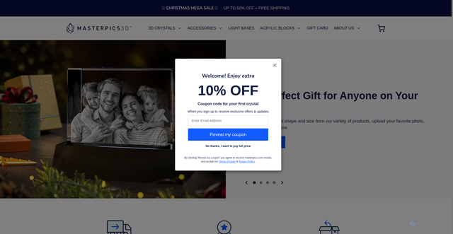 Security scan screenshot of https://masterpics.com