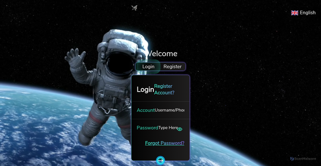 Security scan screenshot of http://ranksparkx-core.com/