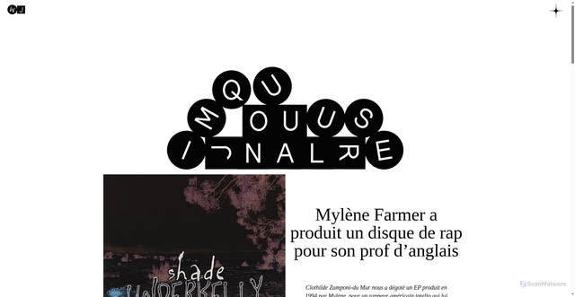 Security scan screenshot of https://musique-journal.fr