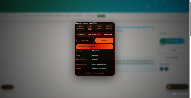 Security scan screenshot of https://bilarna.se