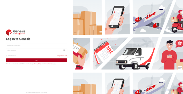Security scan screenshot of https://genesis.lionparcel.com
