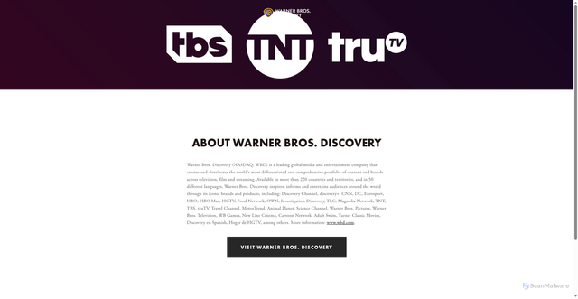 Security scan screenshot of https://tbs.com