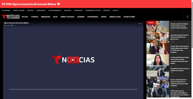 Security scan screenshot of https://www.telemundo.com/noticias/siga-la-trayectoria-del-huracan-melissa-tmvo5796716