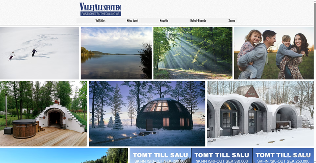 Security scan screenshot of https://valfjallsfoten.se
