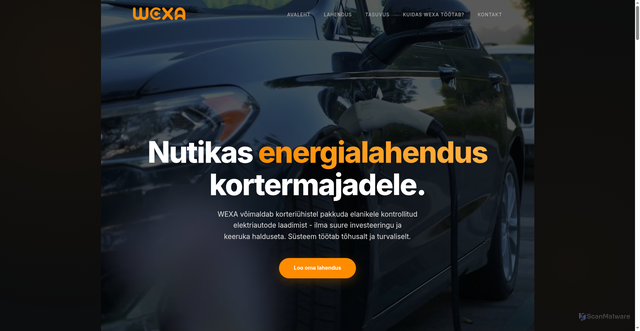 Security scan screenshot of http://wexa-965.pages.dev/