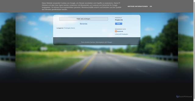 Security scan screenshot of https://loginfacebook-facebook.blogspot.com