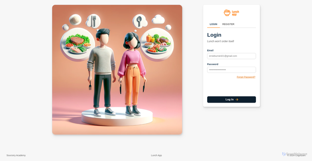 Security scan screenshot of http://lunch-app-sourcery-academy.pages.dev/