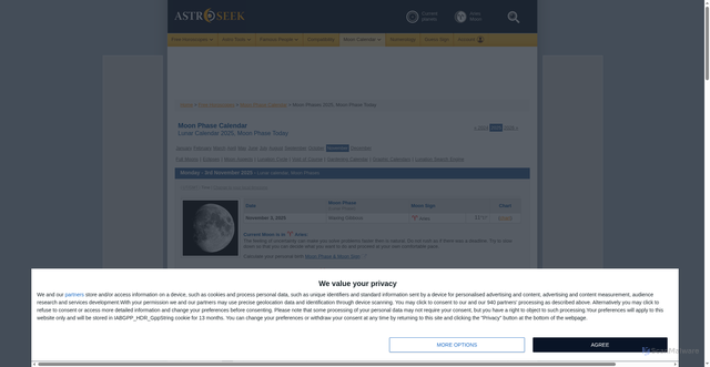 Security scan screenshot of https://mooncalendar.astro-seek.com/