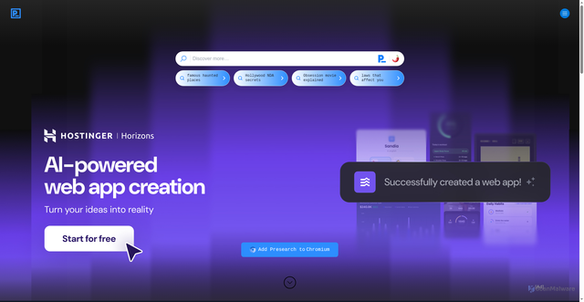 Security scan screenshot of https://presearch.com