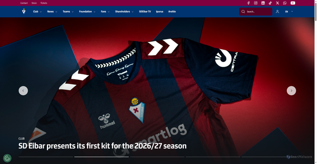 Security scan screenshot of https://www.sdeibar.com/en