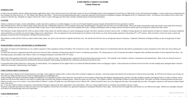 Security scan screenshot of https://web.stanford.edu/~hakuta/www/archives/syllabi/E_CLAD/SU_SFUSD_cult/donovan/cuban_cult.htm