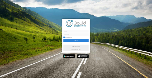 Security scan screenshot of https://tracking.gould.co.uk