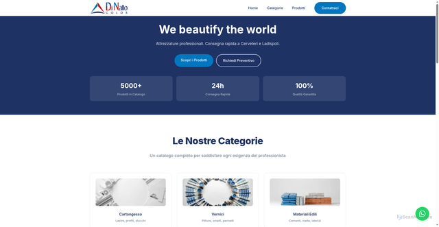 Security scan screenshot of https://www.dncolor.com/