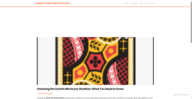 Security scan screenshot of https://orbitmodernvision-dpct9bo8euiy.edgeone.app/duluth-mn-hourly-weather.html