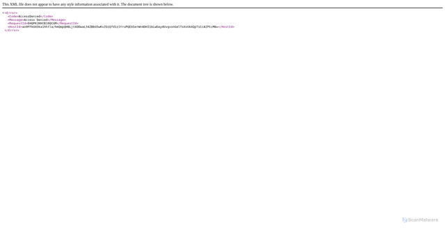 Security scan screenshot of https://avatar-us-gov-west-1.s3.us-gov-west-1.amazonaws.com