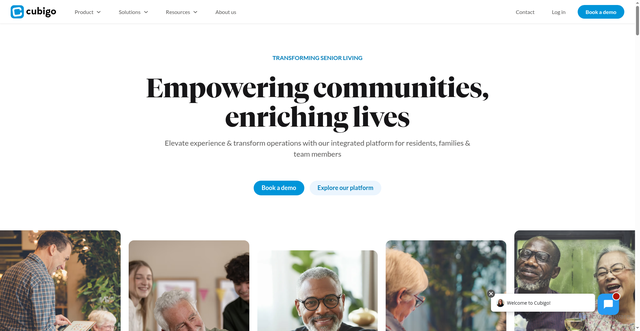 Security scan screenshot of https://cubigo.com