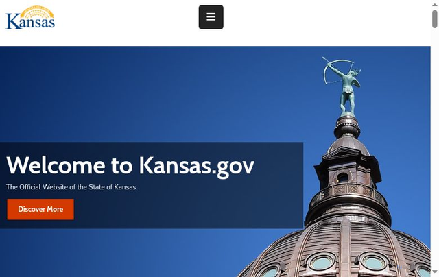 Security scan screenshot of https://portal.kansas.gov/