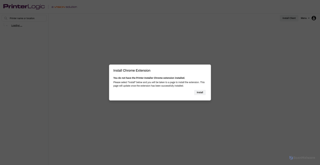 Security scan screenshot of https://tti.printercloud.com