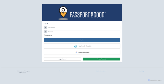 Security scan screenshot of https://identity.p4g.app