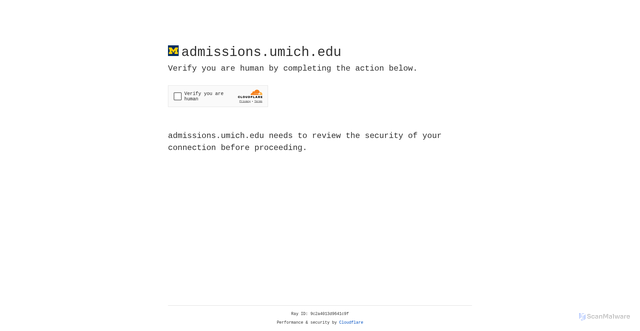 Security scan screenshot of https://admissions.umich.edu/apply/first-year-applicants/selection-process/application-status
