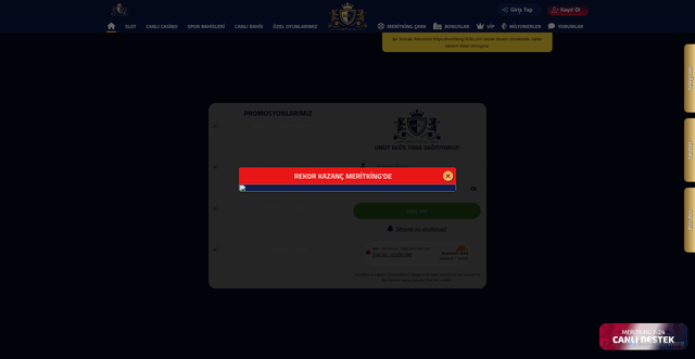 Security scan screenshot of https://meritkinh2006.com/login