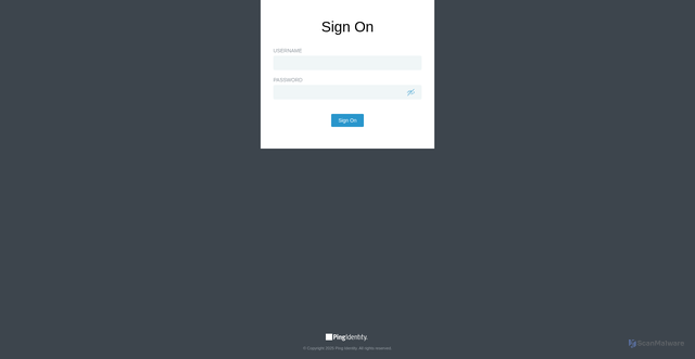 Security scan screenshot of https://my355003-sso.crm.ondemand.com