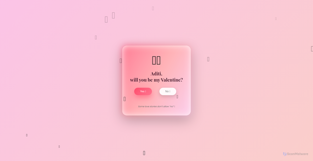 Security scan screenshot of https://mylovevishnusai-l7dh0uiobq.edgeone.app/