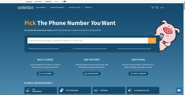 Security scan screenshot of https://numberbarn.com