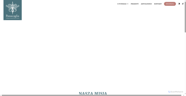 Security scan screenshot of http://fundacjapassacaglia.buzz/
