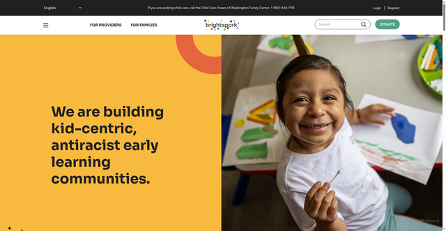 Security scan screenshot of https://www.brightspark.org/