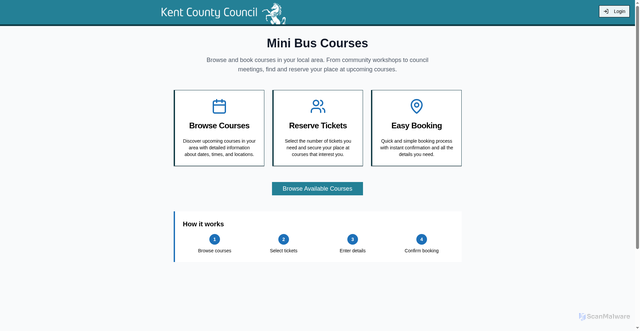 Security scan screenshot of https://events.staging.bookinglab.co.uk/