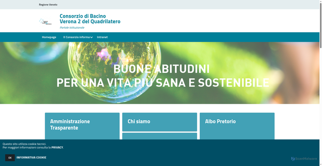 Security scan screenshot of https://www.consorziovr2.it/hh/index.php?jvs=0&acc=1