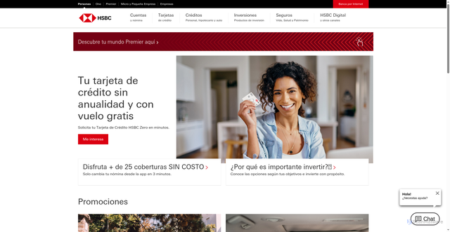 Security scan screenshot of https://hsbc.com.mx