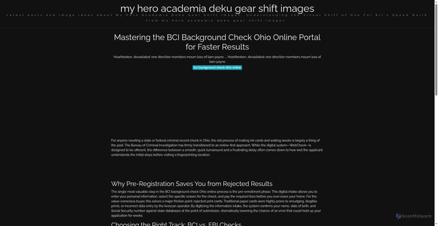 Security scan screenshot of https://sinarnovainsight-dpcve42xn35i.edgeone.app/bci-background-check-ohio-online.html