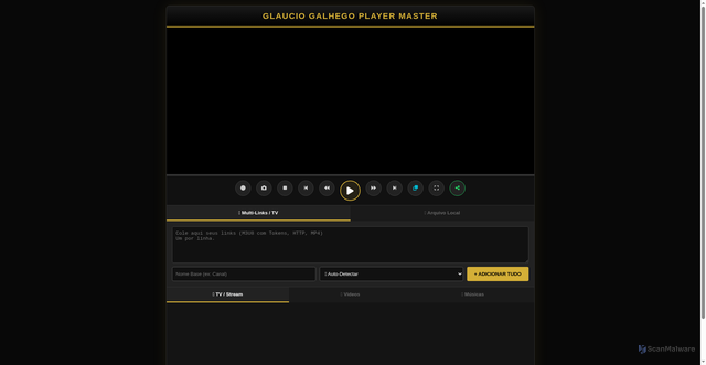 Security scan screenshot of https://masterplayergmg-o397e463fk.edgeone.dev/