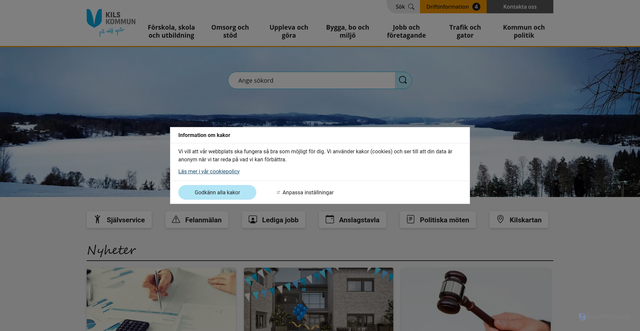 Security scan screenshot of https://kil.se/