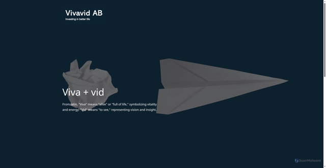 Security scan screenshot of https://vivavid.se