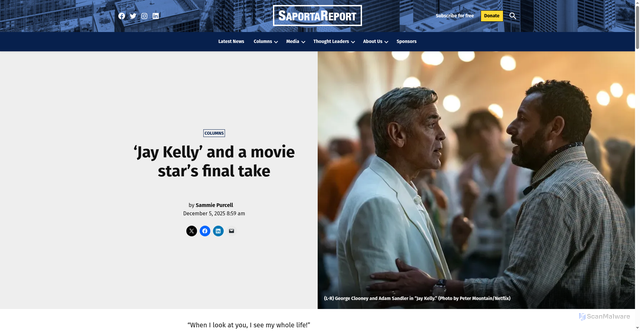 Security scan screenshot of https://saportareport.com/jay-kelly-and-a-movie-stars-final-take/columnists/manderson/