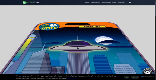 Security scan screenshot of https://t.mobilefuse.com