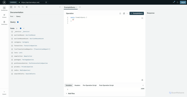 Security scan screenshot of https://api.barnebys.net/