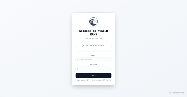 Security scan screenshot of https://crosswaterdoors.com/