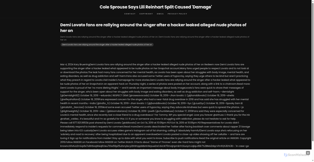 Security scan screenshot of https://donotdisturbtvhugo-7h5hb3r2jc.edgeone.app/12514-demi-lovato-fans-are-rallying-around-the-singer-after-a-hacker-leaked-alleged-nude-photos-of-her-on.html