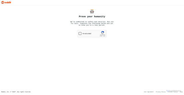 Security scan screenshot of https://www.reddit.com/