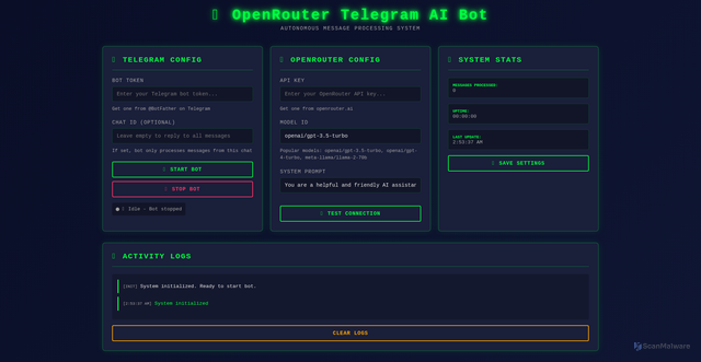 Security scan screenshot of https://ai-bot-runner-y06toc0ztj.edgeone.app/