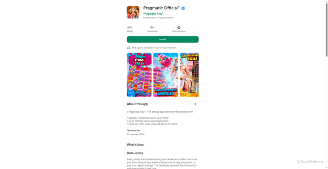 Security scan screenshot of https://arrowjubilant.shop/