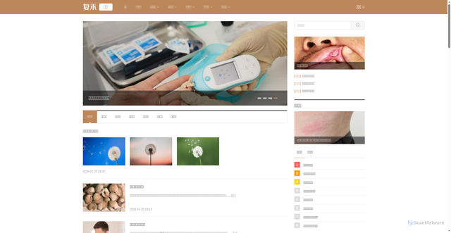 Security scan screenshot of https://tcms.fh21.com.cn
