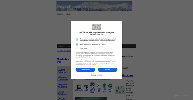 Security scan screenshot of https://newtoreno.com/ca-i80-webcams-sodasprings-wb.htm
