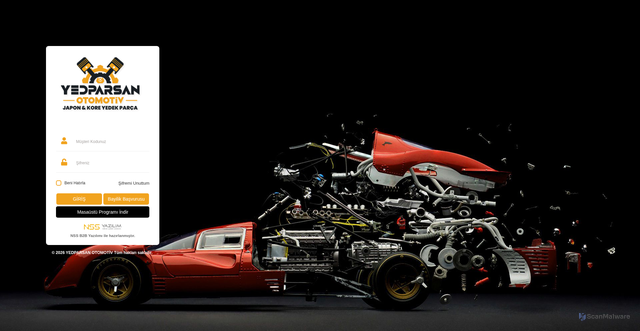 Security scan screenshot of https://yedparsanjapon.com