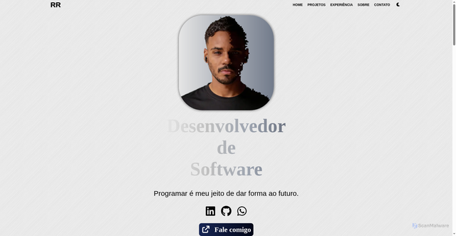 Security scan screenshot of https://devrenanrodrigues.com/